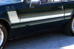 Mustang Boss Style Stripe kit decals Fox body 79 93 302  