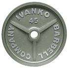 Ivanko Barbell 955 lb olympic weights set gym equipment