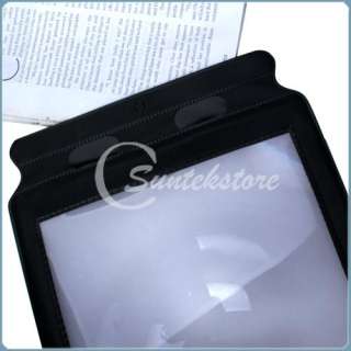 New Large Bookmark MAGNIFIER Magnifying Sheet 3X Power  