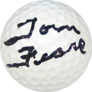 Tom Fears Autographed/Hand Signed Golf Ball  Sports 