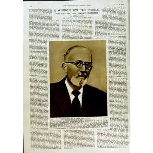    1950 FRENCH PRESIDENT VINCENT AURIOL MEDAILLE VICHY