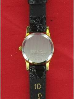 Geneve Classic Ladies Gold Tone Quartz 10mm Watch 365938 NEW 