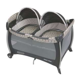 Graco Pack N Play with Twins Bassinet, Vance 1812884 047406116027 