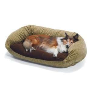  Reversible Dog Bed   Latte/Walnut, Medium   Grandin Road 