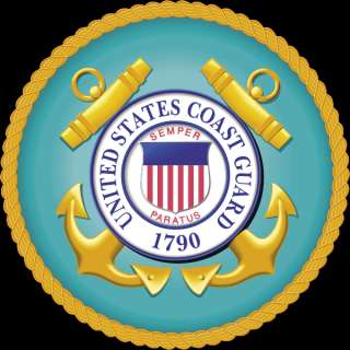 USCG US Coast Guard Seal Pinback Button Military Logo  