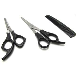   Cutting Thinning Hairdressing Shears Scissors Comb Set Barber Tool