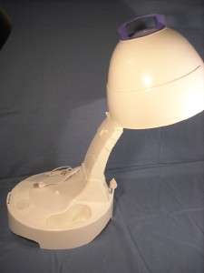 NICE GOLD N HOT 1200 HOODED SALON STYLE TABLE TOP HAIR DRYER  