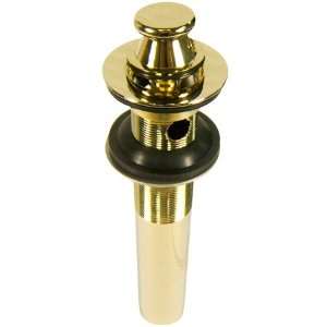   Drains and P Traps KB3002 Lift and Turn Sink Drain PVD Polished Brass