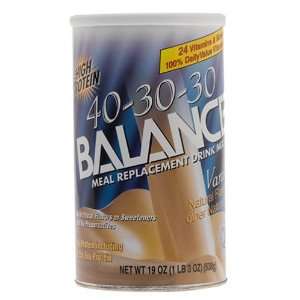  Balance Bar Powder Meal Replacement Vanilla Drink (19 