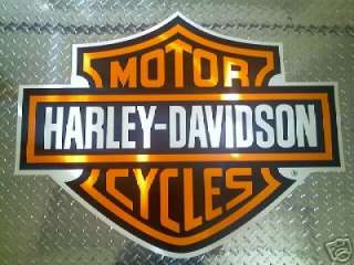Pk Harley Davidson GIANT Cargo Trailer Decal 37x29  