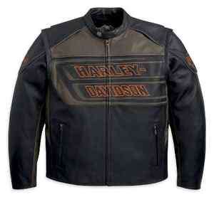 Harley Davidson Marker Leather Jacket 97087 12VM  