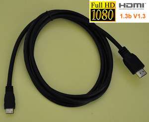 6FT 1.3v Mini HDMI (Type C) to HDMI (Type A) Cable  