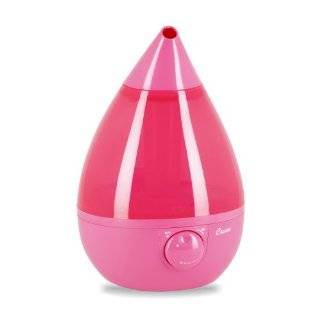 Crane Drop Shape 2.3 Gallon COOL Mist Humidifier, Pink by Crane