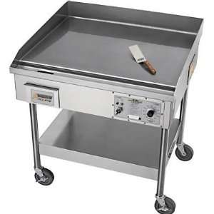  36 1/4 Wide x 28 1/8 Deep Electric Griddle   Accu Steam 