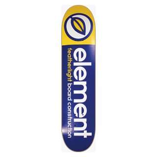  Element Skateboards Featherlite Deck 7.87 blu/yel 