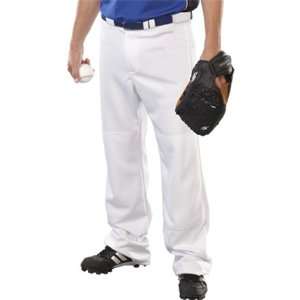   Bottom Solid Custom Baseball Pants 33 SILVER YL