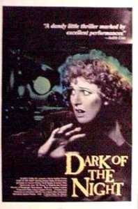 1985 DARK OF THE NIGHT HORROR MOVIE ORIG. MOVIE 1 SHEET  