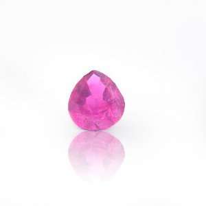  Pear Ruby Facet 1.16 ct Gemstone Jewelry