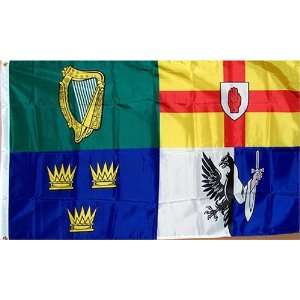 Ireland Provinces Flag   3 foot by 5 foot Polyester (NEW)  