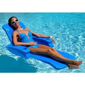   Texas Recreation Baja II Folding Foam Pool Float Lounge Toys & Games