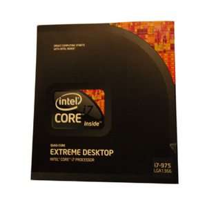 Intel Core i7 Extreme Edition 975   3.33 GHz Quad Core BX80601975 