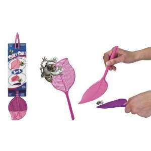   Swat Pink & Purple 3 in 1 Unique Fly Swatter Patio, Lawn & Garden