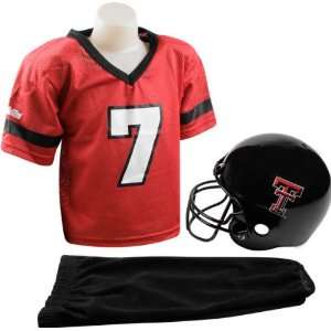  Texas Tech Red Raiders Kids/Youth Football Helmet Uniform 