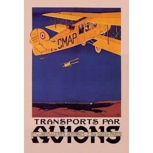  Transports par Avions   Paper Poster (18.75 x 28.5 