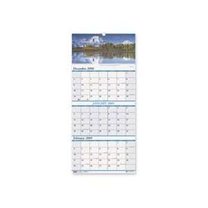  Products   Earthscapes 3 Month Calendar, 14 Mon Dec Jan, 12 1/4 