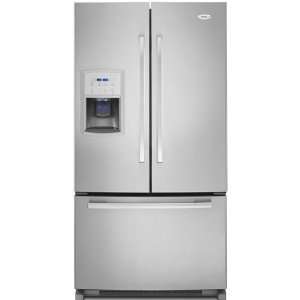   French Door Refrigerator with Slide Out SpillGuard Glass Appliances