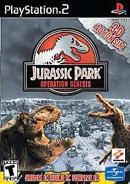 Jurassic Park Operation Genesis Sony PlayStation 2, 2003 020626712576 