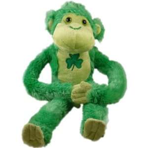   Day Irish Shamrock Plush Monkey Stuffed Animal 