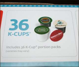 NEW Keurig Signature Coffee Brewer with My cup and 36 K cups bundle 