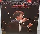 Levine Conducts Brahms Symphonies RCA Box 4 SS LP  