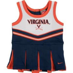 Virginia Cavaliers Nike Girls (4 6X) Cheerleader Set  