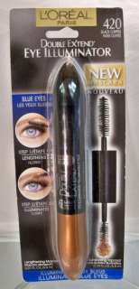New , Loreal Double Extend Eye Illuminator Mascara in Black Copper for 