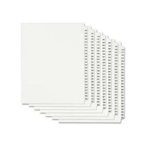  Avery Style Individ Legal Exhibit Number Dividers Office 
