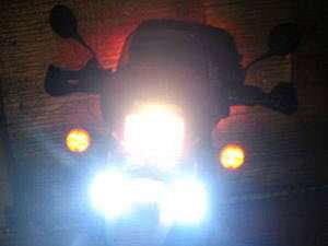   2010 2011 Xenon Fog Lights Driving Motorcycle Fog Lamp Kit  