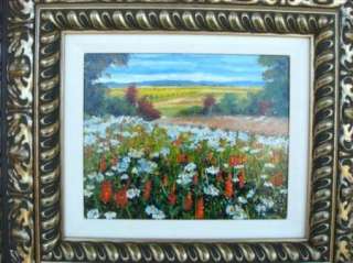 Signed Original Landscape Oil Painting w COA  
