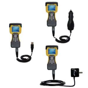  USB cable with Car and Wall Charger Deluxe Kit for the Trimble 