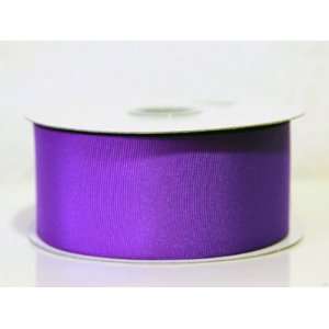 Grosgrain Ribbon Solid Color 25 Yards 1 1/2 inch 25 Yards, Purple Haze