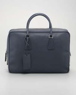 Leather Top Handle Briefcase  