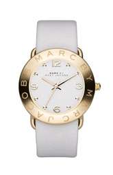 MARC BY MARC JACOBS Amy Leather Strap Watch $175.00