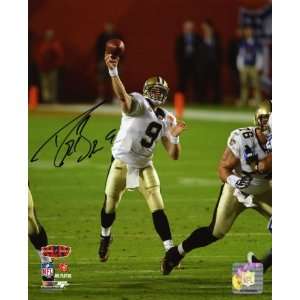  Drew Brees New Orleans Saints Super Bowl XLIV Autographed 