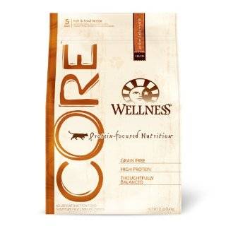 Wellness Grain Free Dry Cat Food for Adult Cats & Kittens, CORE 