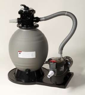 SandMan Above Ground 18 Sand Filter w/1Hp Pool Pump  