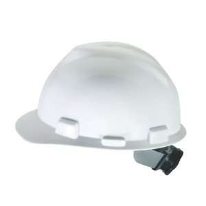  MSA V Gard Standard Hard Hat FasTrac Ratchet Suspension 