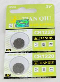 CR1220 Coin Batteries Lithium Cell Battery US Shipper  