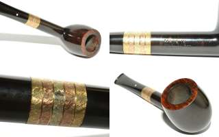 1988 DUNHILL DRESS 4110 LIVERPOOL pipe w./ 9K MULTI COLOURED GOLD 