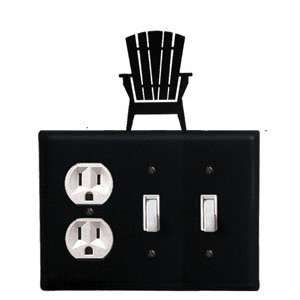 Village Wrought Iron EOSS 119 Adirondack Electrical Outlet Cover 